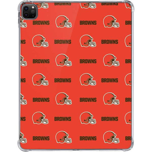 NFL Cleveland Browns Blitz Series iPad Pro 11in (2024) Clear Case